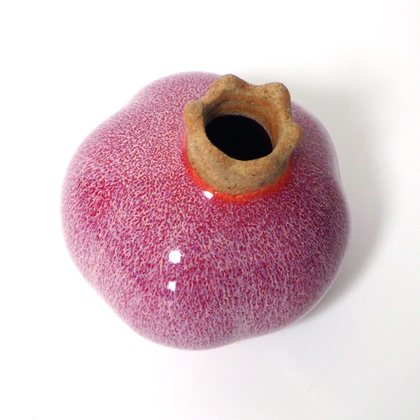 Hunt9 Paka Ripe 一輪挿し 花瓶 フラワーベース 陶器 オブジェ ざくろ ザクロ型 花器の通販はau Pay マーケット オリジ