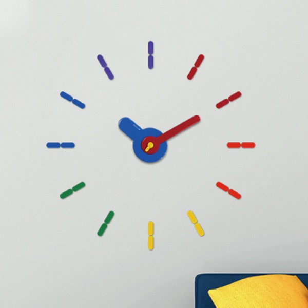掛け時計 スプレッドクロック おしゃれ 時計 ｄｉｙ セパレートクロック 貼る リビング 子供部屋 蓄光の通販はau Pay マーケット オリジ