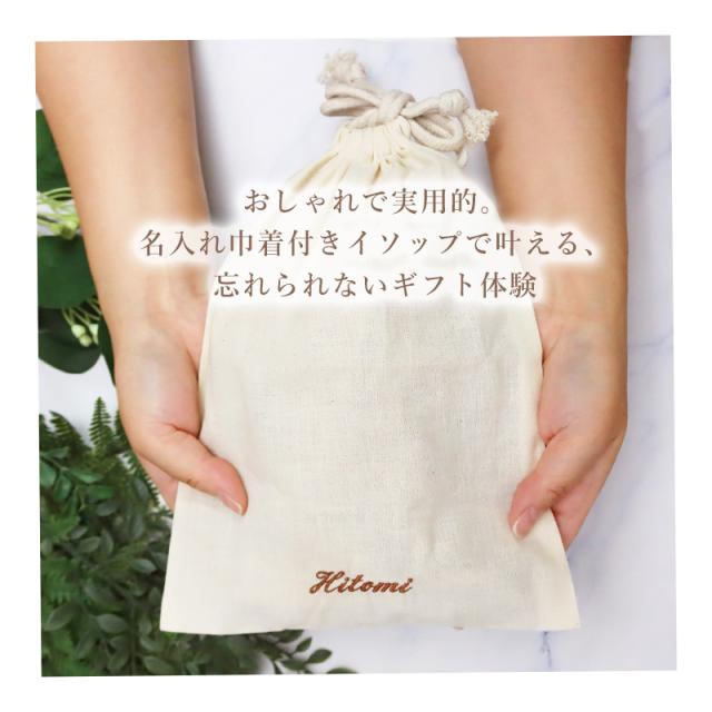 イソップ Aesop 名入れ 刺しゅう 巾着付 レスレクション アンドラム