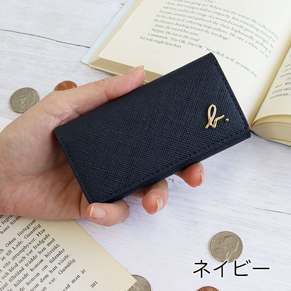 アニエスベー キーケース レディース メンズ バイカラー EW13B-06 ボヤージュ agnesb.VOYAGE_5