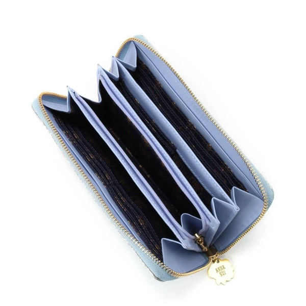 アナスイ 財布 レディース 長財布 ANNA SUI ブランド ファスナー