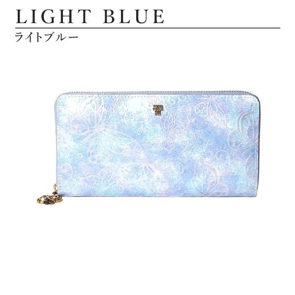 アナスイ 財布 レディース 長財布 ANNA SUI ブランド ファスナー