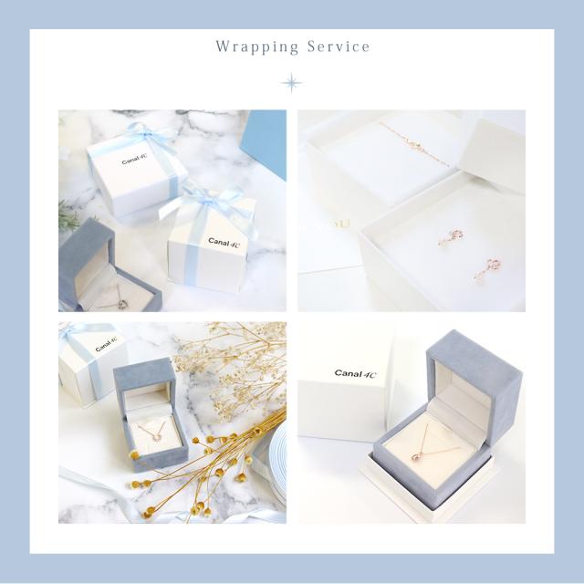 リボン済＆紙袋】4°c ヨンドシー 正規品 ネックレス 月モチーフ 