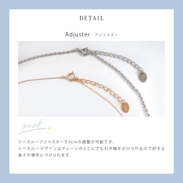 リボン済＆紙袋】4°c ネックレス ヨンドシー 正規品 canal4