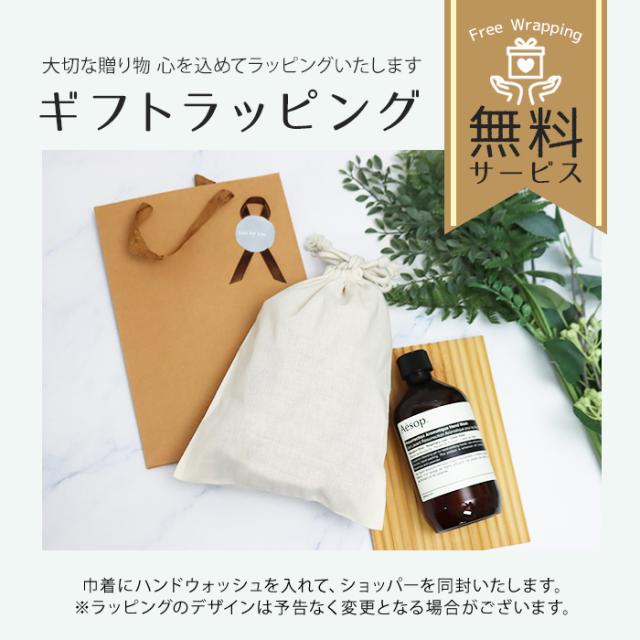 イソップ Aesop 名入れ 刺しゅう 巾着付 レスレクション アンドラム