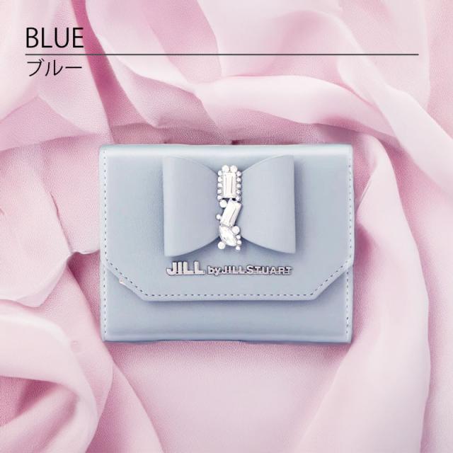 ジルバイジルスチュアート 財布 ミニ財布 三つ折り リボン