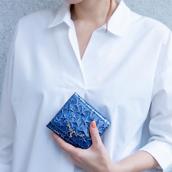 【継続期間押さえるSALE！引き下げ中】ランバンオンブルー LANVIN en Bleu 紙入れ ボックス席二つ折り紙入れ アダラ 482333 本革 なめし革 LANVIN en Bleu ブランド名専用BOX付き添い人
