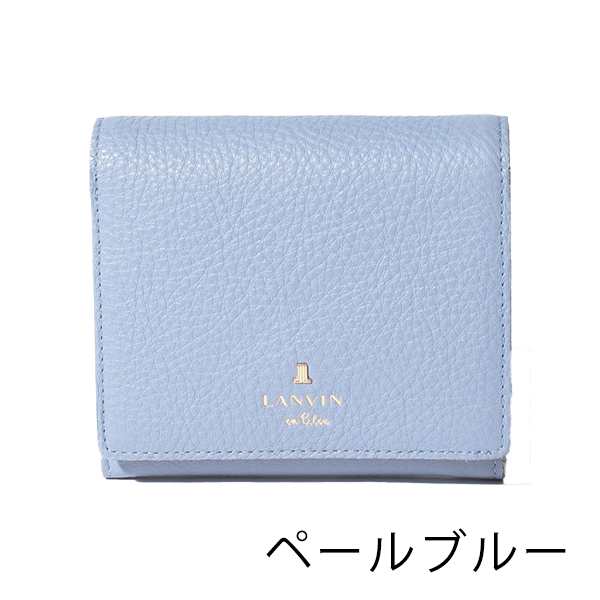 ランバンオンブルー 財布 レディース 二つ折りBOX財布 LANVIN en Bleu