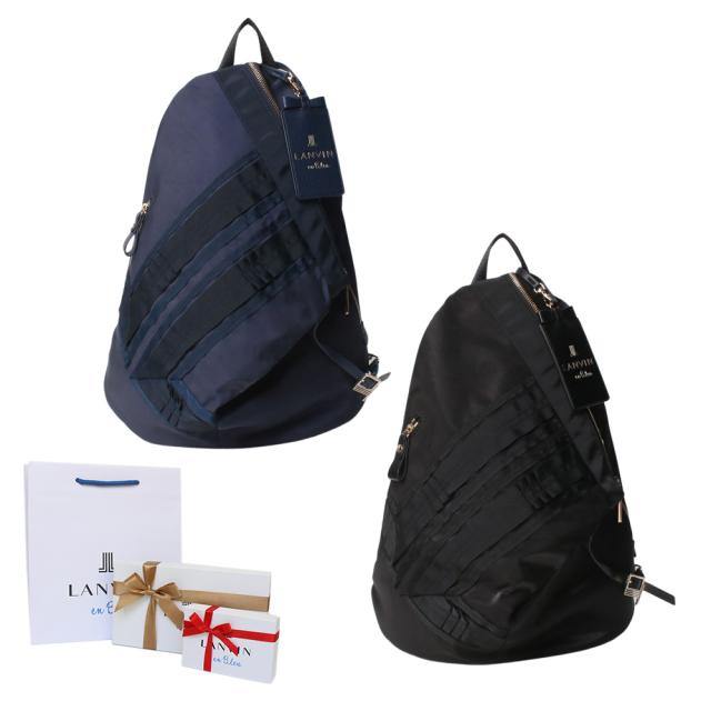 ランバン オンブルー LANVIN ミエル パスケース付リュック 483345