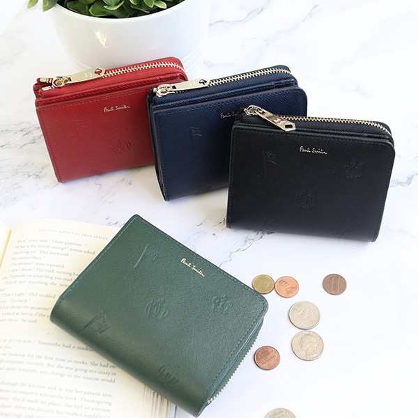 ポールスミス Paul Smith 財布 二つ折り メンズ エンボスレザー 柄 ギフト ブランド ラッピング 人気 おすすめ 873584 P954  PSC954｜au PAY マーケット
