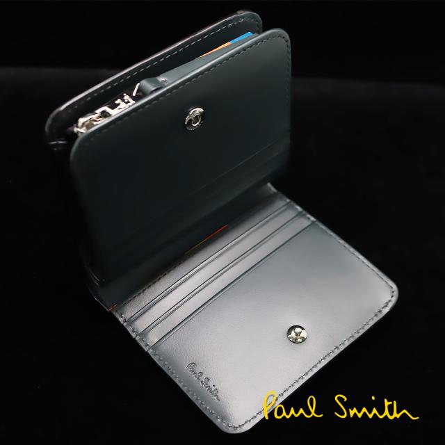 ポールスミス 二つ折り財布 特典 正規品 無料ラッピング メンズ 折り