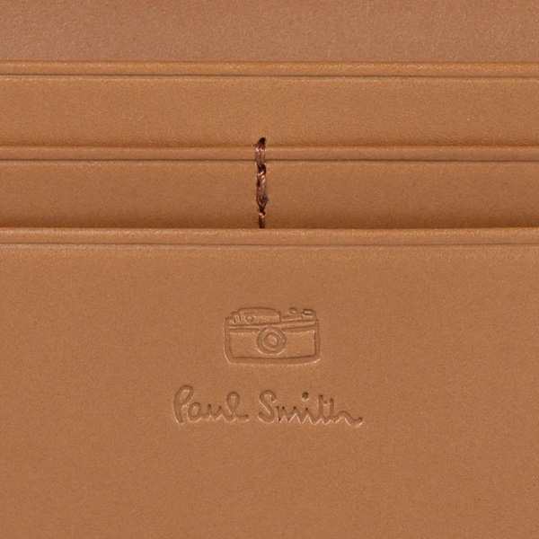 ポールスミス 財布 Paul Smith メンズ かぶせ長財布 ベジタン