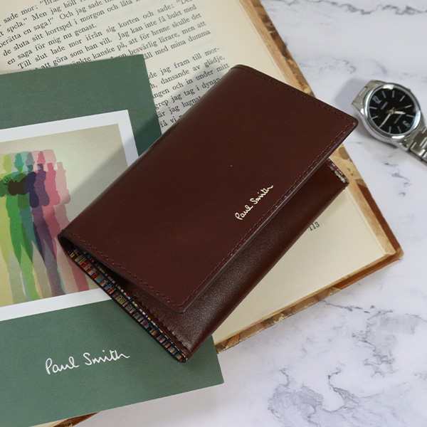 ポールスミス カードケース Paul Smith メンズ 名刺入れ レザー