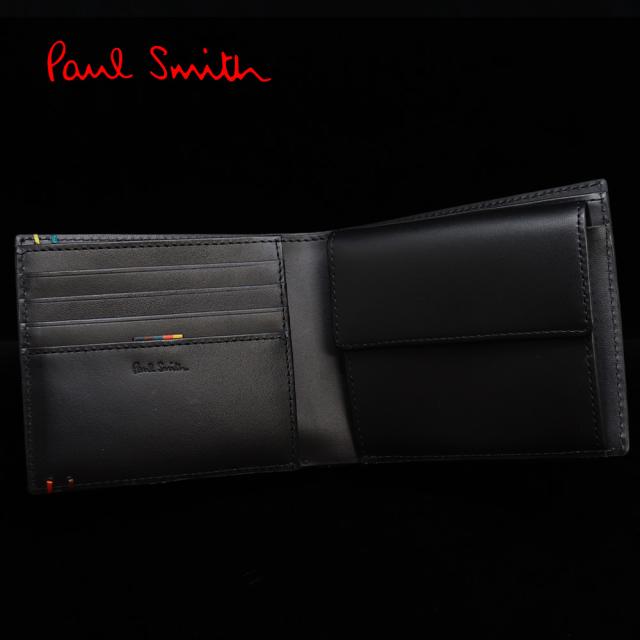 ポールスミス 財布 Paul Smith メンズ 2つ折り財布 ハイライトステッチ BPS854 813006 P854 喜ばれるギフト_2