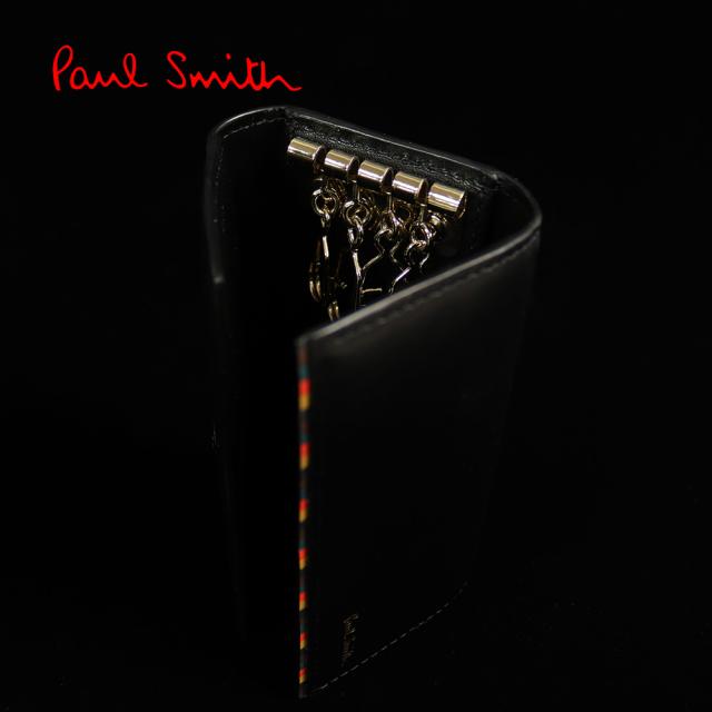 ポールスミス Paul Smith メンズ ブライトストライプトリムSS24 キーケース BPS842 813005 P842 喜ばれるギフト_2