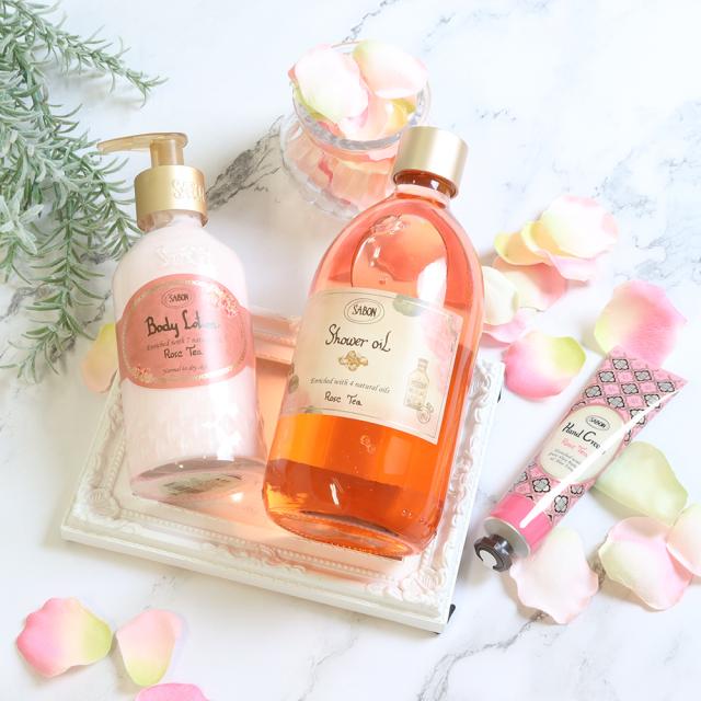 サボン ローズ スキンケア 3点セット ギフトボックス付き