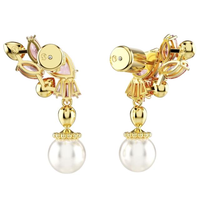 美品★SWAROVSKI ★ドロップピアス スワロフスキー SWAROVSKI Gema ドロップピアス 5688486