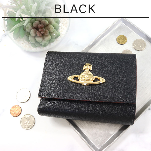 ヴィヴィアンウエストウッド 二つ折り レディース 折り財布 がま口 牛革 本革 レザー ブラック キャメル ピンク ワインレッド EXECUTIVE 3218C92 ブランド ヴィヴィアン 財布 プレゼント   の通販は