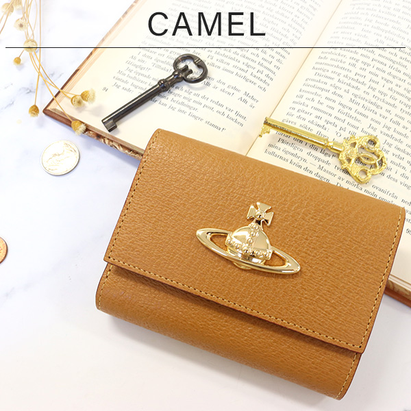 ヴィヴィアンウエストウッド 二つ折り レディース 折り財布 がま口 牛革 本革 レザー ブラック キャメル ピンク ワインレッド EXECUTIVE 3218C92 ブランド ヴィヴィアン 財布 プレゼント   の通販は