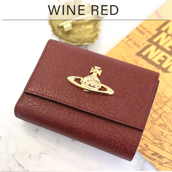 ヴィヴィアンウエストウッド 二つ折り レディース 折り財布 がま口 牛革 本革 レザー ブラック キャメル ピンク ワインレッド EXECUTIVE 3218C92 ブランド ヴィヴィアン 財布 プレゼント   の通販は