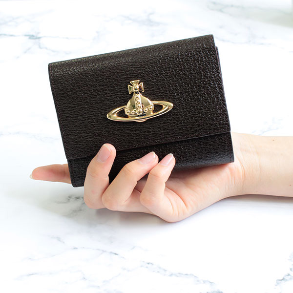 ヴィヴィアンウエストウッド 二つ折り レディース 折り財布 がま口 牛革 本革 レザー ブラック キャメル ピンク ワインレッド EXECUTIVE 3218C92 ブランド ヴィヴィアン 財布 プレゼント   の通販は