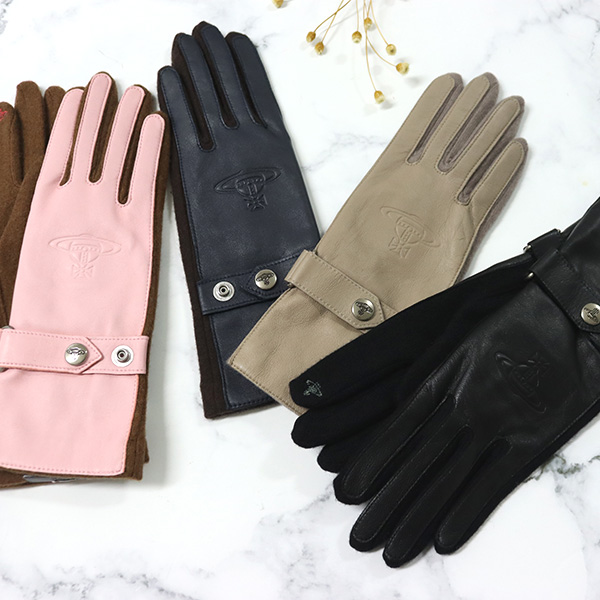 ヴィヴィアンウエストウッド レディース 手袋 グローブ タッチパネル