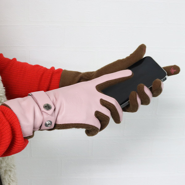 ヴィヴィアンウエストウッド レディース 手袋 グローブ タッチパネル