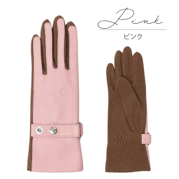 ヴィヴィアンウエストウッド レディース 手袋 グローブ タッチパネル