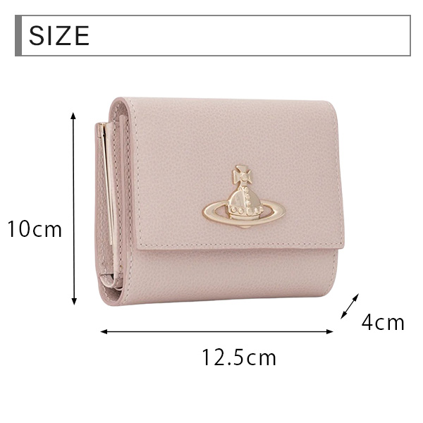 Vivienne Westwood ヴィヴィアン がま口財布 三つ折り財布 ヴィヴィアンウエストウッド Vivienne Westwood 口金三つ折り財布