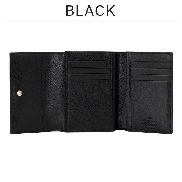 ヴィヴィアンウエストウッド Vivienne Westwood 口金三つ折り財布