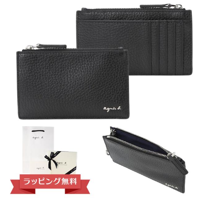 アニエスベー 名刺入れ メンズ レザー カードケース ABH05−05 agnesb.VOYAGE ボヤージュ