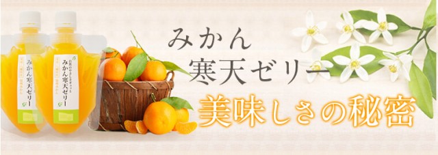 みかん みかん寒天ゼリー プチギフトセット 送料無料 170g×5本入りの通販はau PAY マーケット - みかんの花