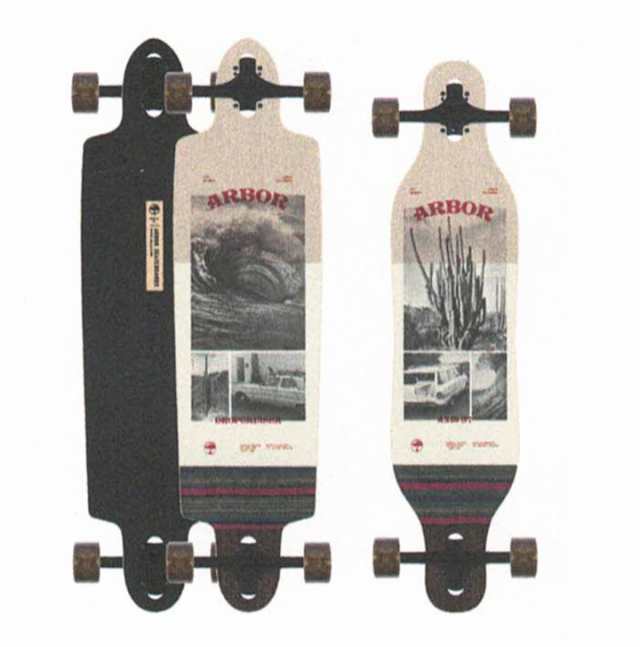 【在庫限り最終特価】 ARBOR SKATEBOARDS [ AXIS37 / DROPCRUISER PHOTO @35000] アーバー スケートボード