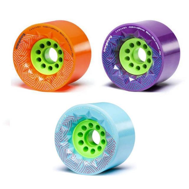 【4個1セット】 ORANGATANG WEELS [ CAGUAMA 85mm @15000] オランガタン ウィール カグァマ ローデッドボード Loaded Boards ロング スケート 用【正規代理店商品】