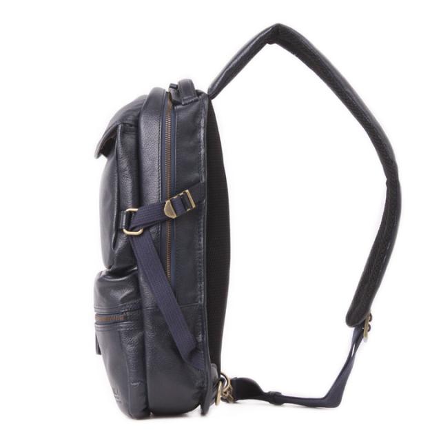 AVIREX [ AVX5611 LEATHER ONE SHOULDER BAG @18500] アビレックス 