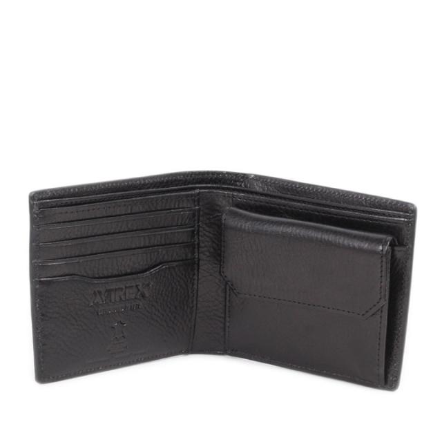 AVIREX [ AX9100 イタリアンレザー 二つ折り 財布 ウォレット @8500] アビレックス WALLET AVIREX [ AX9100 イタリアンレザー 二つ折り 財布 ウォレット @8500