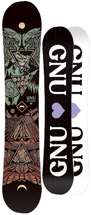 GNU [ PRO CHOICE @99000] グヌー ガールズ スノーボード 【正規代理店商品】 【送料無料】