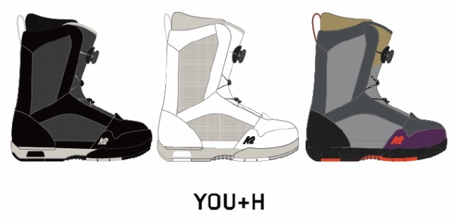 K2 SNOWBOARDING BOOTS [ YOU+H BO @37000] ケイツー ジュニア ブーツ 【正規代理店商品】【送料無料】【 スノボ 用品】