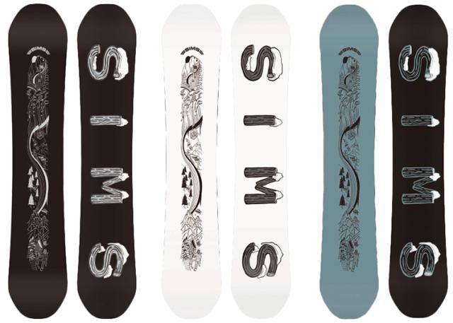 【在庫限り最終特価】 SIMS SNOWBOARDS [ THE DAY & THE DAY ( JAPAN LTD ) @57000] シムス スノーボード 【正規代理店商品】