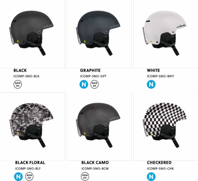 SANDBOX HELMET [ ICON SNOW MIPS ASIAN FIT @25000] サンドボックス