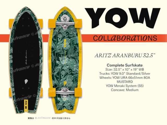 YOW SURFSKATE SIGNATURE SERIES @42500] ヤウ サーフスケート ロング