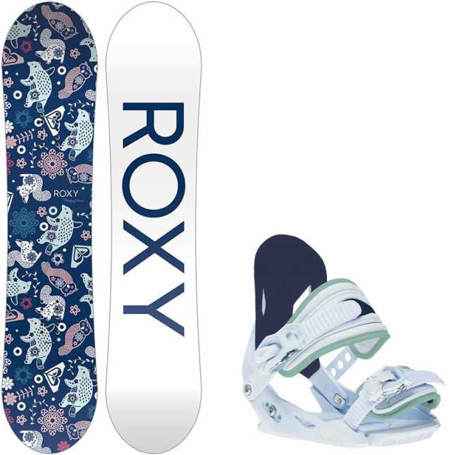 ROXY SNOWBOARDS 3点セット [ POPPY + SPEED STRAP + SPOOL BOOTS @62900] ロキシー ジュニア ガールズ パッケージ