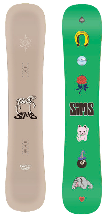 【在庫限り最終特価】 SIMS BOARDS [ MYSTERY LUNCH @77000] シムス スノーボード 【正規代理店商品】