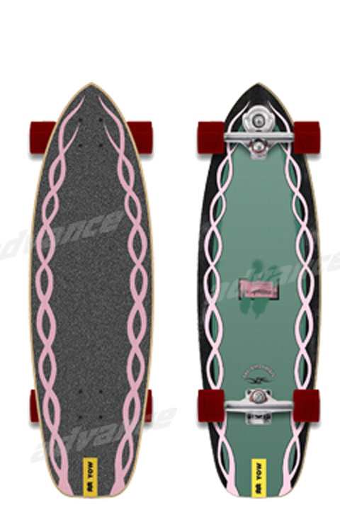 [ YOW SURFSKATE AMATRIAIN 33.5 @45000] ヤウ サーフスケート ロングスケート 【正規代理店商品】