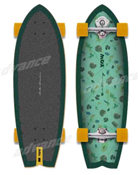 [ YOW SURFSKATE ARITZ ARANBURU Grom 30.5 @45000] ヤウ サーフスケート ロングスケート 【正規代理店商品】