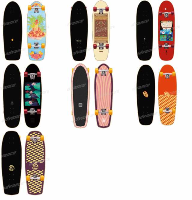 [ YOW SURFSKATE CITY CRUISERS SERIES @29000] ヤウ サーフスケート ロングスケート 【正規代理店商品】