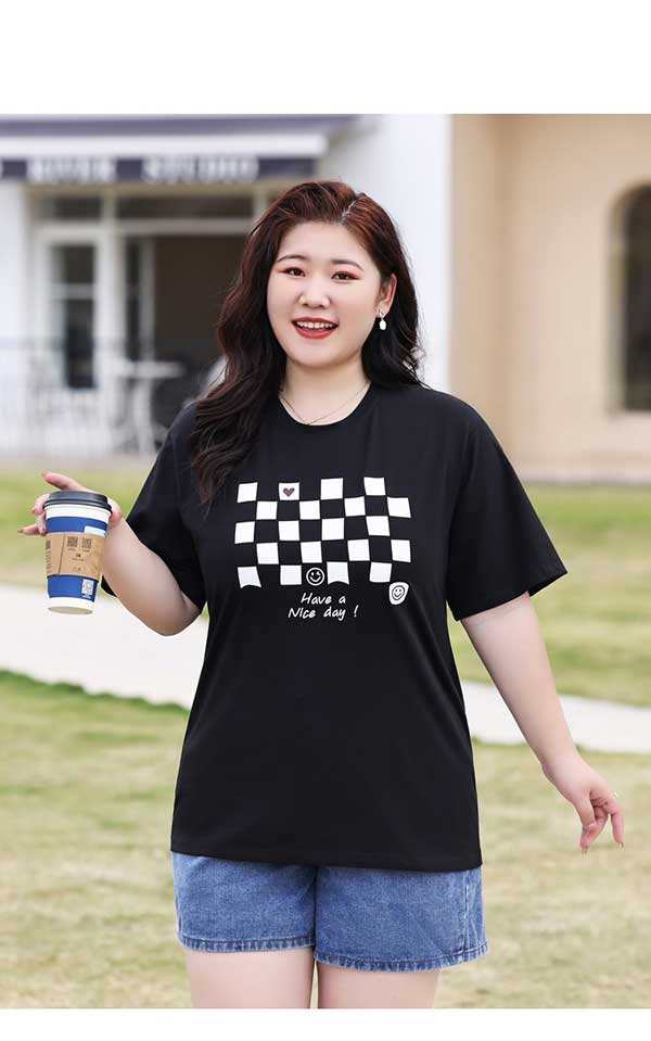倉 韓国風 女夏新しい 大きいサイズ半袖Tシャツ 気質ファッションTシャツ 学生Tシャツ M-4XL ブルー L