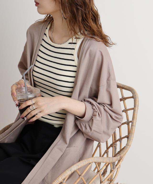 冷感カノコロングカーデ カーディガン レディース 夏 エアコン対策 カーディガン 秋 冬 長袖 の通販は