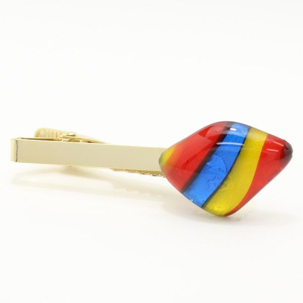 ムラーノ・ベネチアンガラス・1点物73タイピン（ネクタイピン）の通販は 6,283円