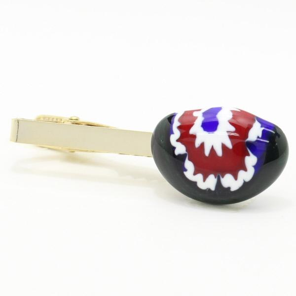 ムラーノ・ベネチアンガラス・1点物81タイピン（ネクタイピン）の通販は 6,433円